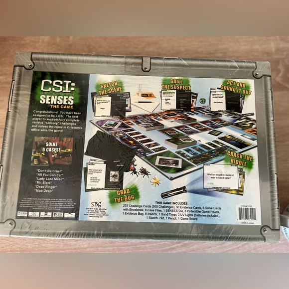 Brand NEW - CSI: Crime Scene Investigation Senses The Game - Picture 2 of 6